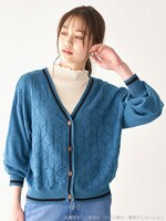 「ワールドトリガー ニットカーディガン」着用イメージ