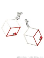 「ワールドトリガー キューブモチーフイヤリング」