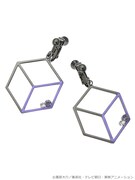 「ワールドトリガー キューブモチーフイヤリング」