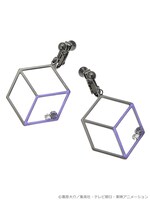 「ワールドトリガー キューブモチーフイヤリング」