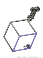 「ワールドトリガー キューブモチーフイヤリング」