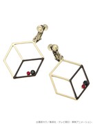 「ワールドトリガー キューブモチーフイヤリング」