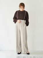 「ワールドトリガー ニットプルオーバー」着用イメージ