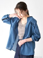 「ワールドトリガー スタンドカラーシャツ」着用イメージ