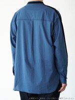 「ワールドトリガー スタンドカラーシャツ」着用イメージ