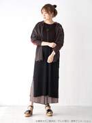 「ワールドトリガー スタンドカラーシャツ」着用イメージ