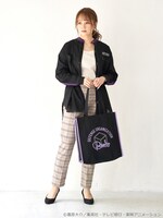 「ワールドトリガー スタンドカラーシャツ」着用イメージ