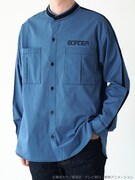 「ワールドトリガー スタンドカラーシャツ」着用イメージ