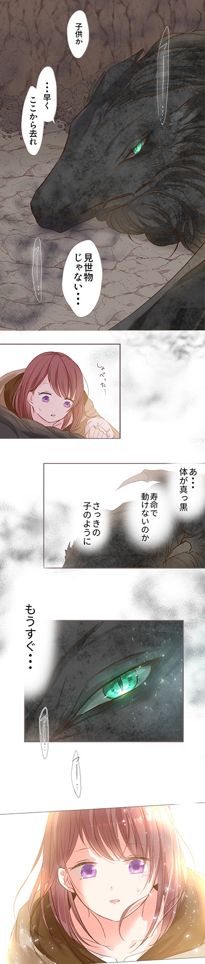 「聖女は竜騎士様にまもられて」より。