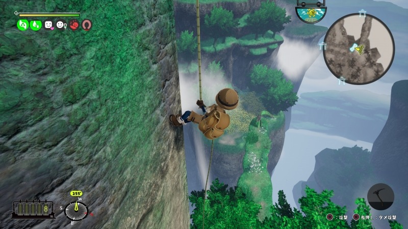 3DアクションRPG「メイドインアビス 闇を目指した連星」より。