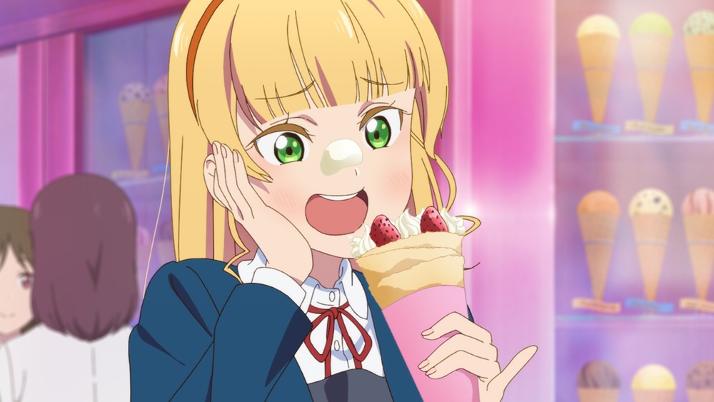 TVアニメ「ラブライブ！スーパースター!!」の場面カット。(c)プロジェクトラブライブ！スーパースター!!
(c)2021 プロジェクトラブライブ！スーパースター!!