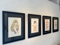 「BAD GIRLS」展の様子。