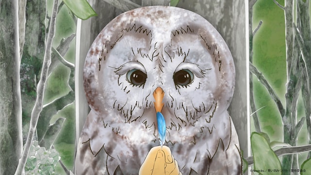 短編アニメーション「青い羽みつけた！」第3話より。 (c)Noovo Inc. / 青い羽みつけた！製作委員会