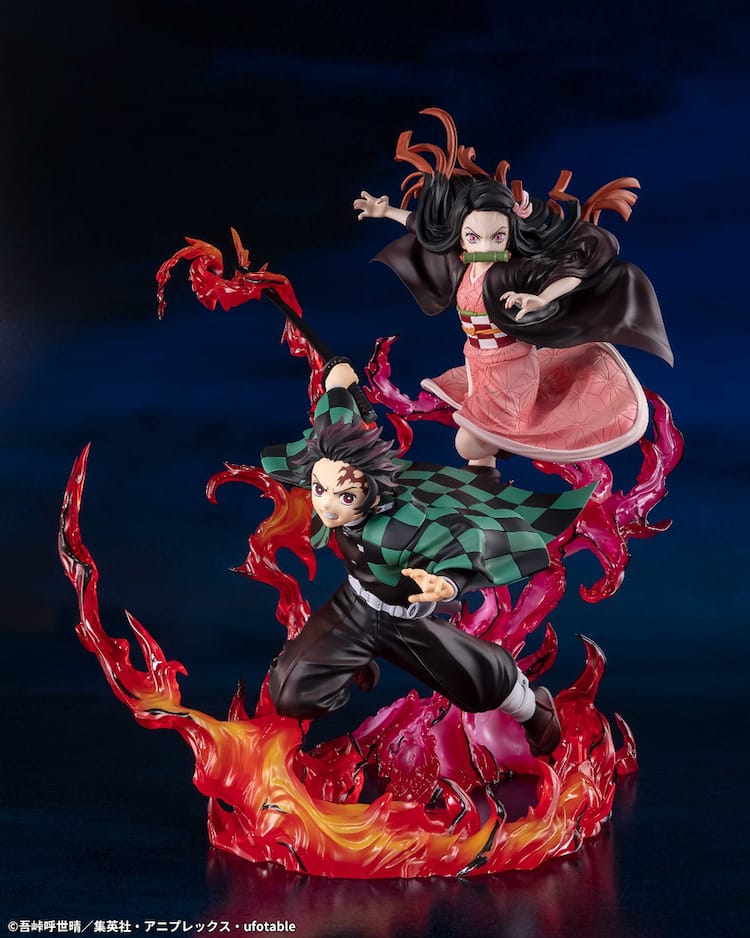 鬼滅の刃」フィギュアーツZEROに技を繰り出す炭治郎＆禰豆子が登場  