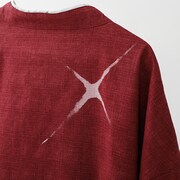 緋村剣心をイメージした羽織。