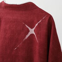 緋村剣心をイメージした羽織。