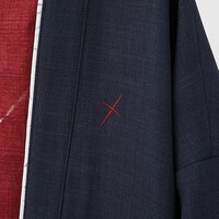 緋村剣心をイメージした羽織。