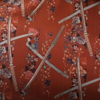 緋村剣心をイメージしたボディバッグ。