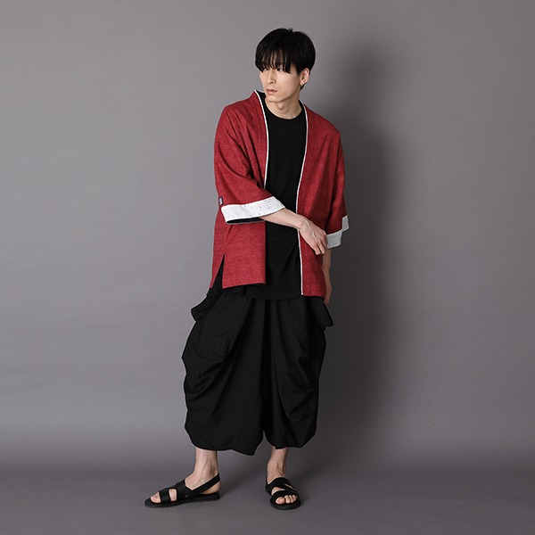 緋村剣心をイメージした羽織。