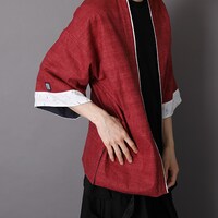 緋村剣心をイメージした羽織。