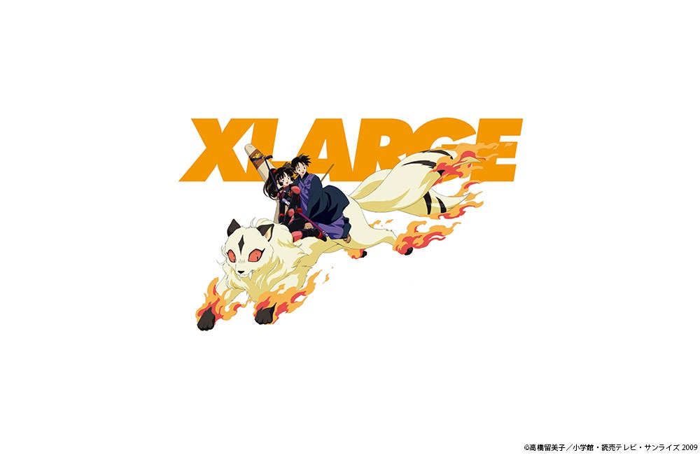 「XLARGE×INUYASHA S/S TEE SANGO & MIROKU」のロゴ。
