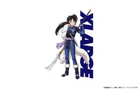 「XLARGE×YASHAHIME S/S TEE SETSUNA」のロゴ。