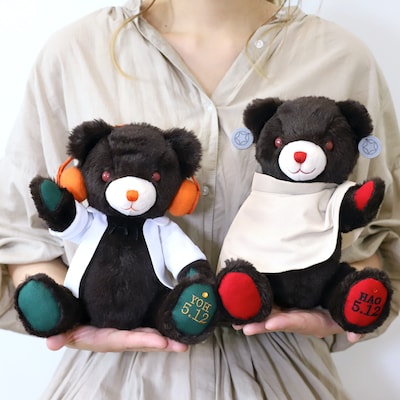 麻倉葉とハオのイメージベア。