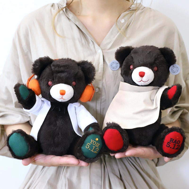 麻倉葉とハオのイメージベア。