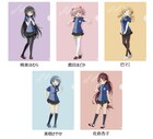 「まどか☆マギカ」まどかたちがローソンの制服姿に、クリアファイルをプレゼント
