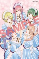 「女神のカフェテラス」1巻特典のイラストカード。