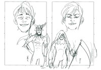 魔神の設定画。