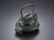 「南部鉄器鉄瓶ZAKU（GREEN）」