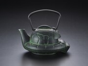 「南部鉄器鉄瓶ZAKU（GREEN）」