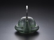 「南部鉄器鉄瓶ZAKU（GREEN）」