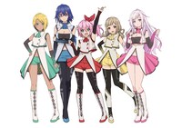 ショートアニメ 「ヘアピンダブル」ビジュアル