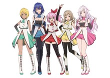 ショートアニメ 「ヘアピンダブル」ビジュアル