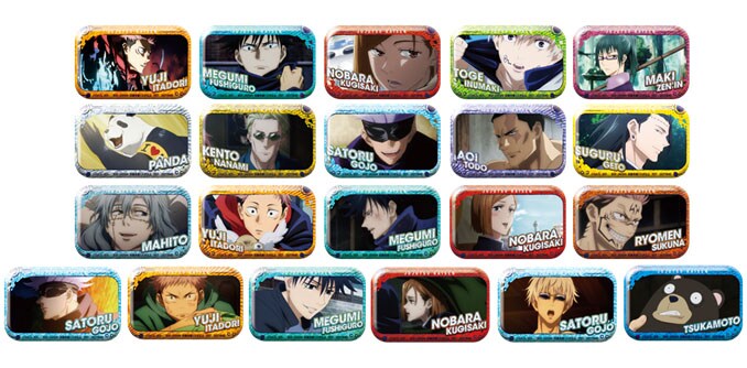 呪術廻戦 スクエア型ホログラム缶バッジ」 [画像ギャラリー 4/11