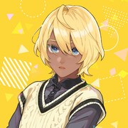 古井泉うる(こいずみうる)。朝と同期の設定制作で同じく壱井班の班員。