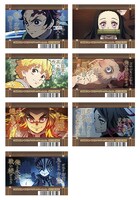 フェア第2弾特典の「クリアしおり」（全7種）。