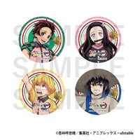 クイズラリーをクリアするともらえる缶バッジ。