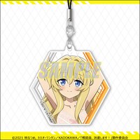 C賞の「アクリルストラップ」。