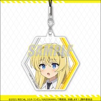 C賞の「アクリルストラップ」。