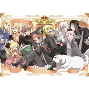 月刊Gファンタジー6月号付録の「王室教師ハイネ」B3ポスターのイメージ。