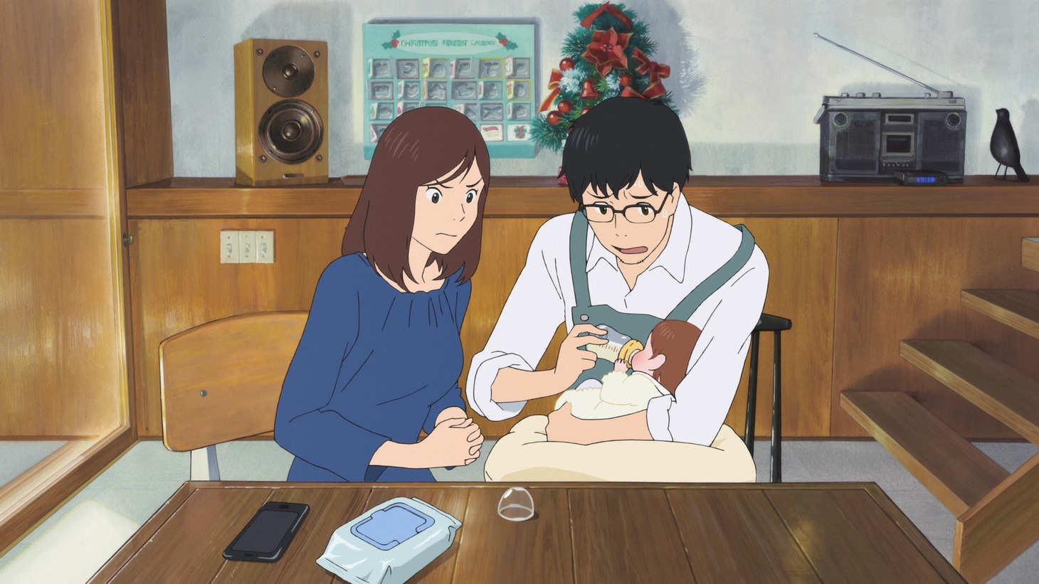 「未来のミライ」の場面カット。(c)2018スタジオ地図