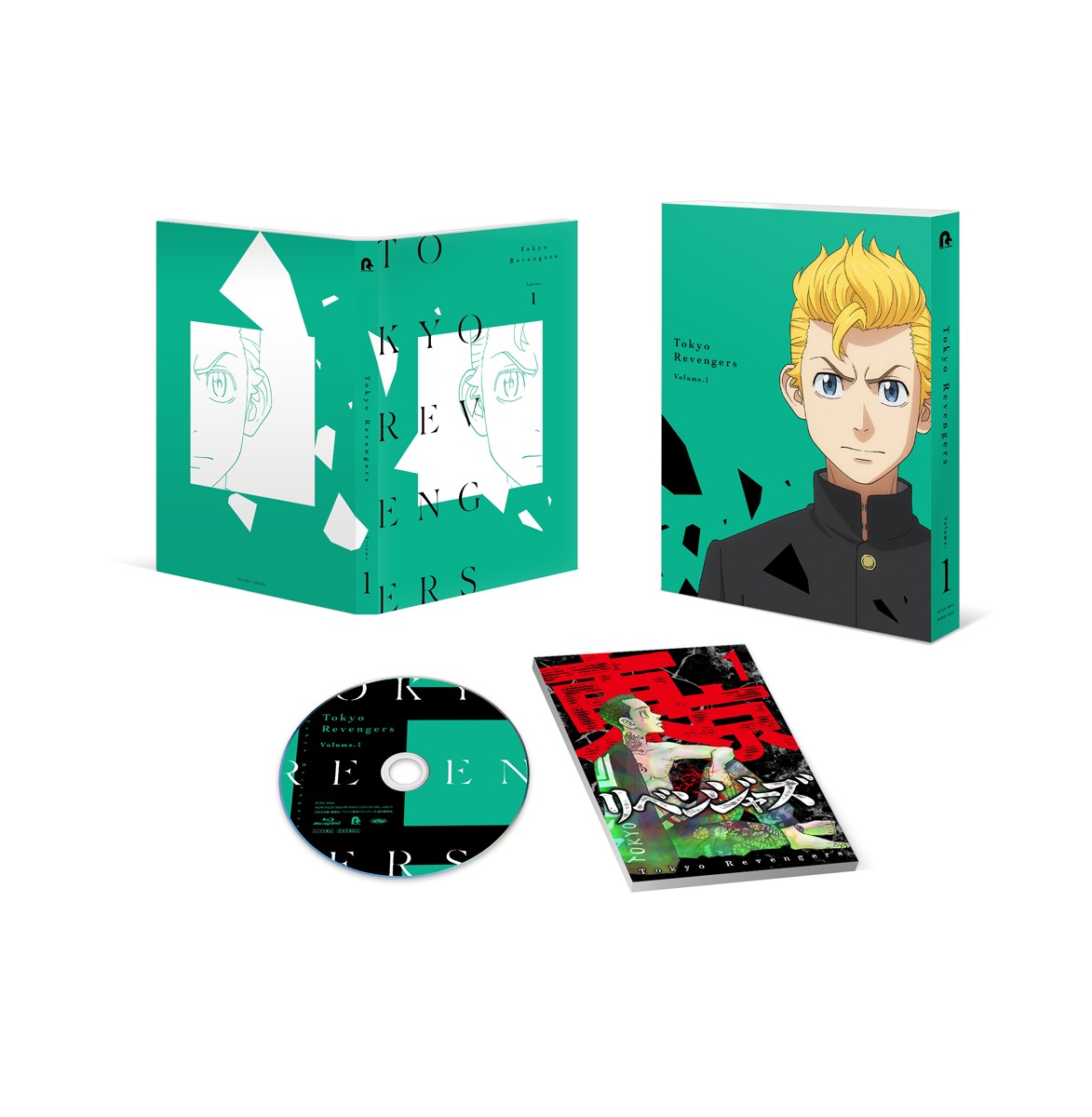 Blu-ray / DVD第1巻展開図。