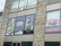 カフェの外観。