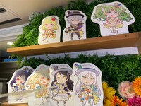 カフェ店内の様子。