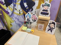 カフェ店内の様子。