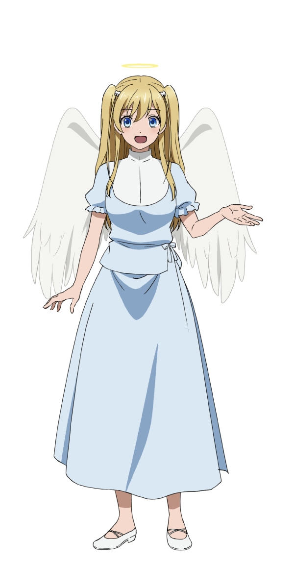 アトラ（CV：鈴華ゆう子）。天界に住んでいる。フラウとは顔見知り。(c)クール教信者・ヨハネ/講談社/「ピーチボーイリバーサイド」製作委員会
