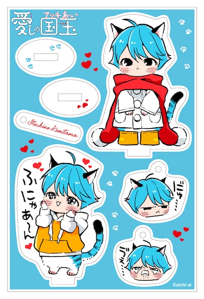 有償特典のアクリルプレート。